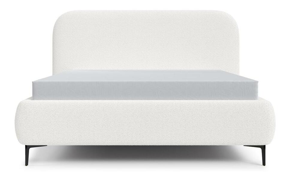 Manželská postel 160 cm Mononoke 160 (s roštem) (krémová + černá)