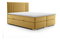 Boxspring postel 160 cm Morcano (žlutá) (s úložným prostorem)