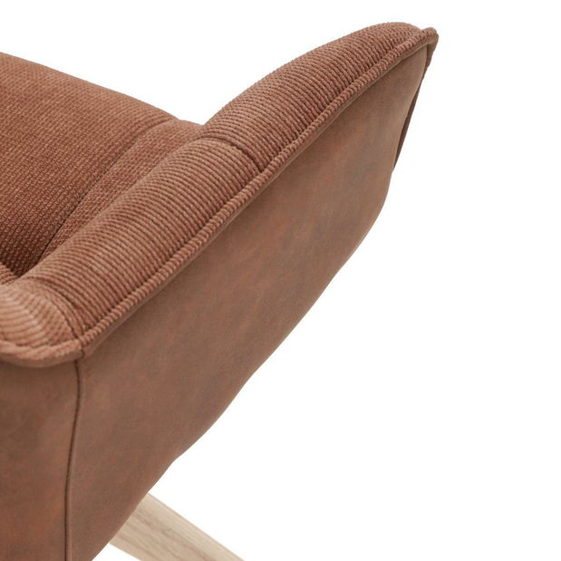 Jídelní židle Hicimos (hnědá)