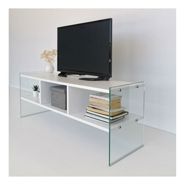 TV stolek/skříňka Vamebo 7 (bílá)