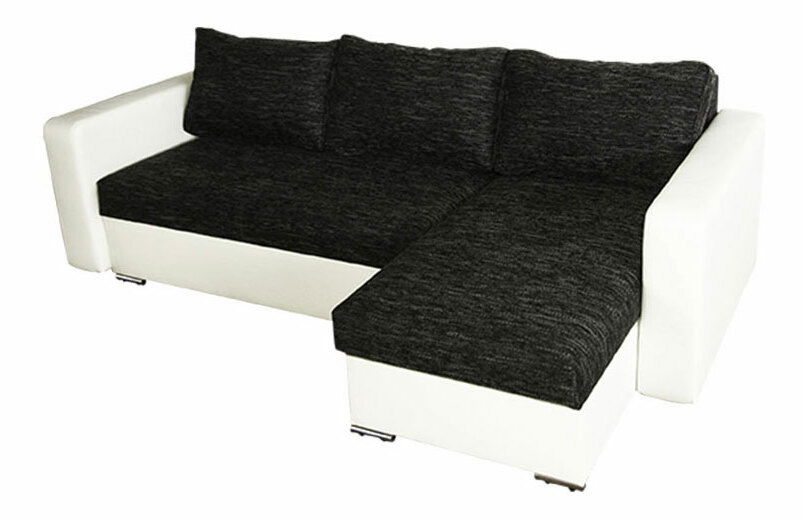 Rohová sedací souprava Aleksander Berlin 02 + ekokůže bílá (P)