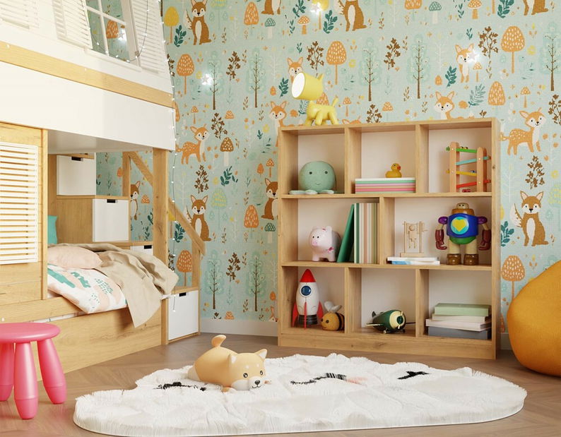 Regál Fragil 2 (dub artisan)