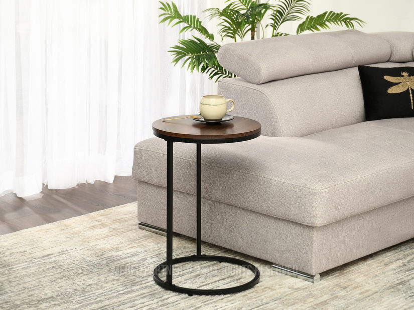 Konferenční stolek Corden (ořech + černá)