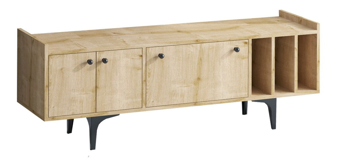 TV stolek/skříňka Aliex 2 (Dub safírový)