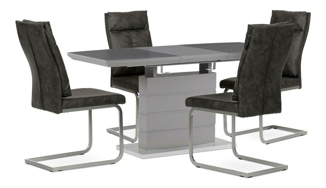 Jídelní židle Dilatada (tmavě šedá)