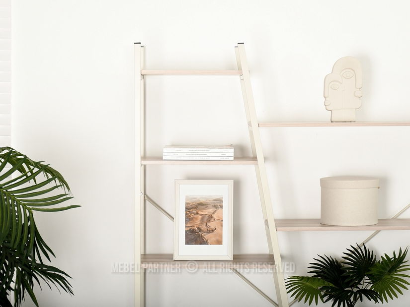 Regál Gecon Reg (popelaváo béžová + krémová)