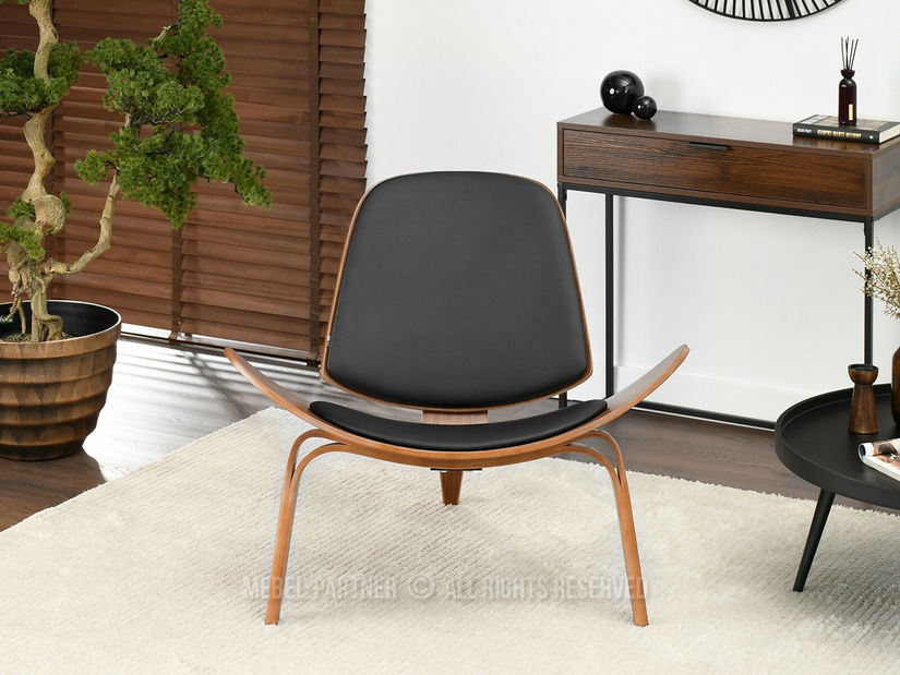 Křeslo Ronaldo (ořech)