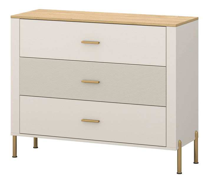 Komoda Reiteradas 2 (kašmír + dub kamenný)