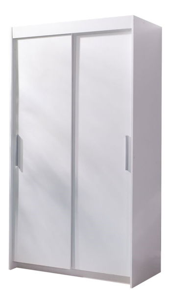 Šatní skříň Kenton 120 (bílá)