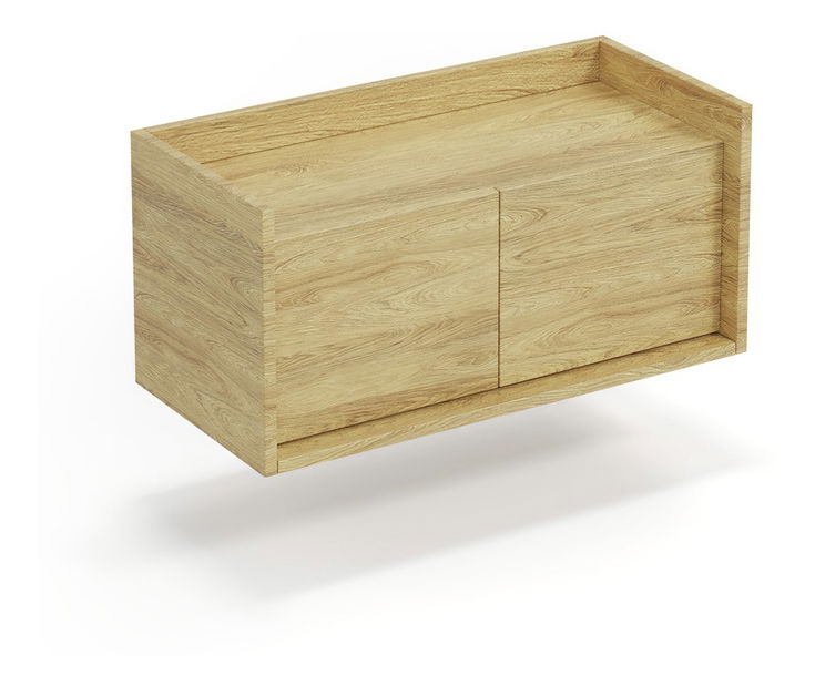 Skříňka Mozelle 2D2 (hikor + přírodní)