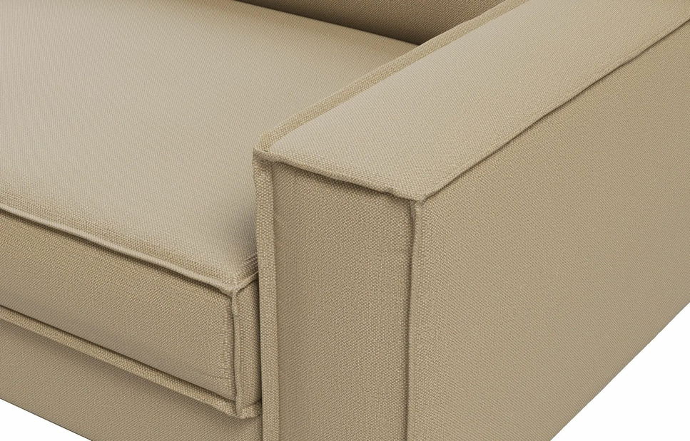 Pohovka trojsedačka Spary 3 (tmavě šedá + ořech)