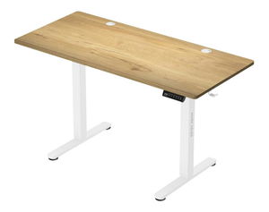 Elektricky nastavitelný PC stolek Legend 7.0 (bílá + craft)