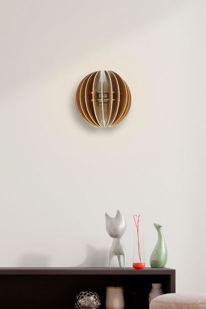 Nástěnné svítidlo Culttarella 1 (ořech)