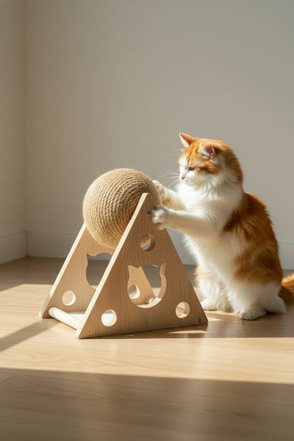 Škrabadlo pro kočky Coria (přírodní)