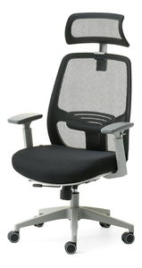 Kancelářské křeslo Largindo (černá + šedá)