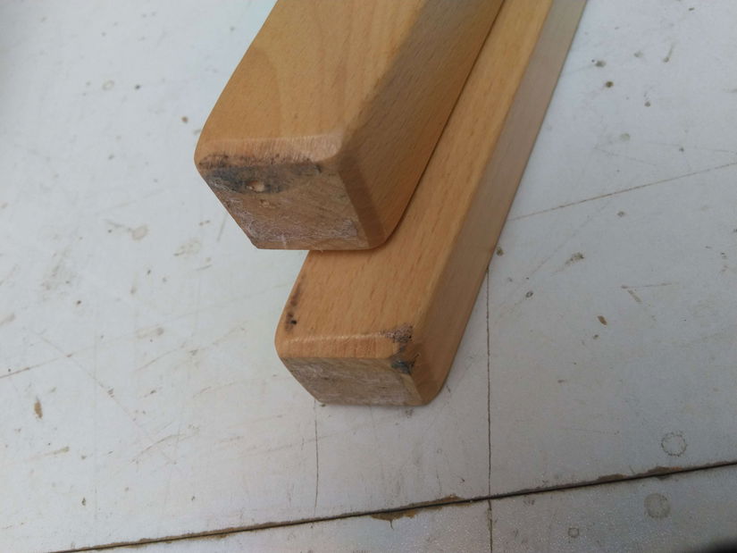 Jídelní židle Sebi (natural + krémová) *bazar