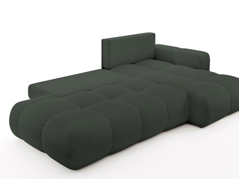 Rohová sedací souprava Sopran (tmavě šedá) (P)