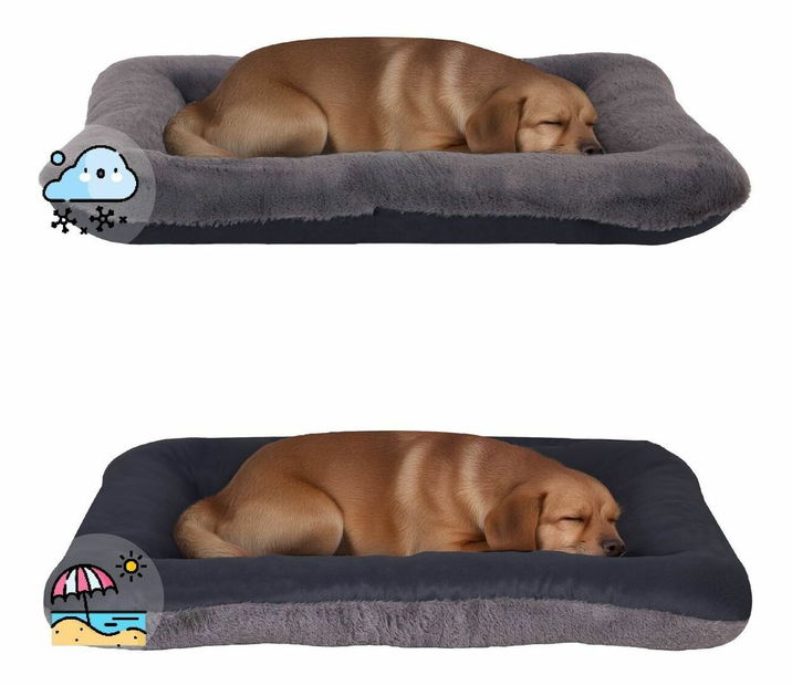 Pelíšek pro domácí zvíře Sallina (hnědá) 55 x 75 cm