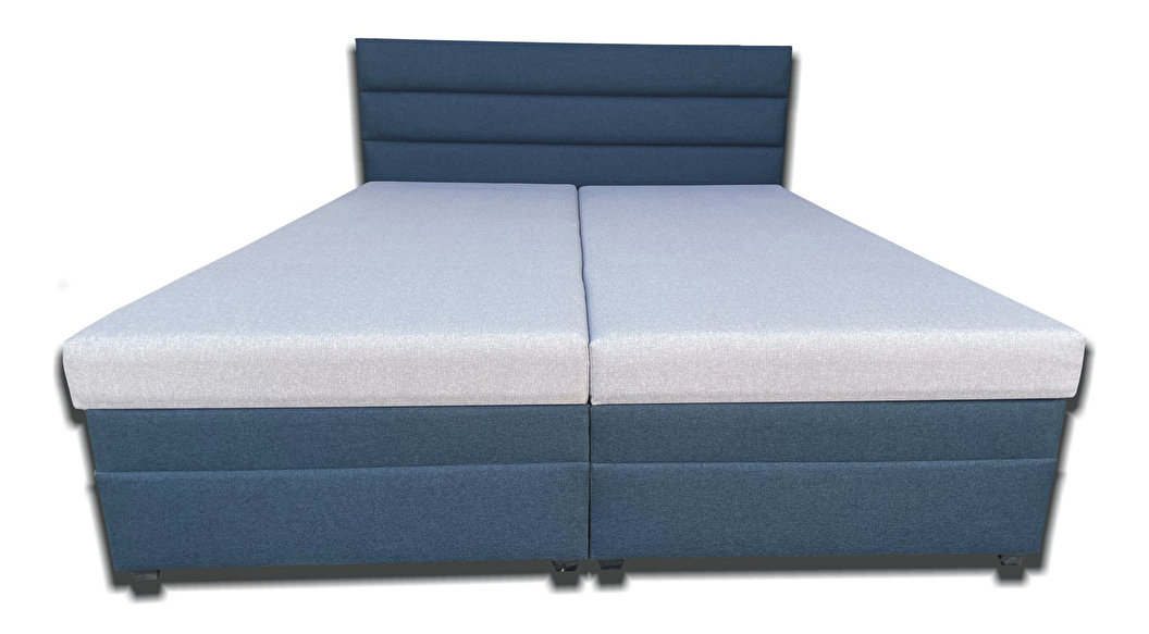 Manželská postel 180 cm Rebeka (s pěnovými matracemi) (fuchsie) *výprodej