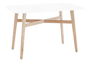 Jídelní stůl Calvin (pro 4 osoby) (bílá)