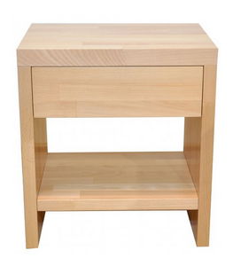 Noční stolek z masivu se zásuvkou Lucy ZP