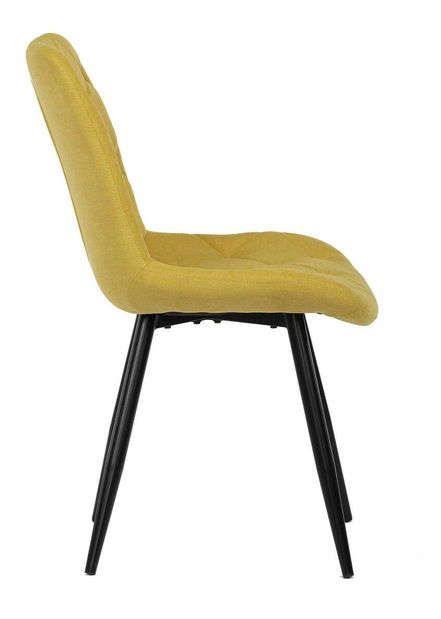Jídelní židle Cabia (žlutá)