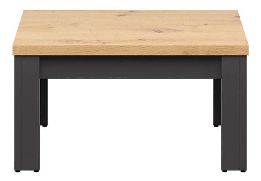 Konferenční stolek BRW Hesen LAW/4/8 (grafit + dub artisan)