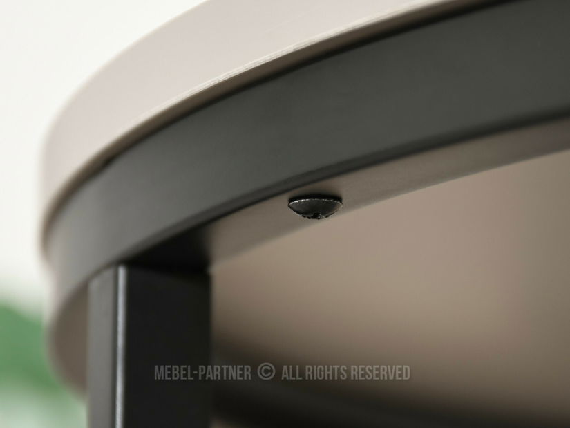 Konferenční stolek Krzaklewski (béžová + černá)