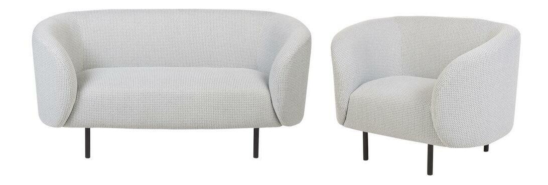 Sedací souprava 2+1 Leon (bílá)