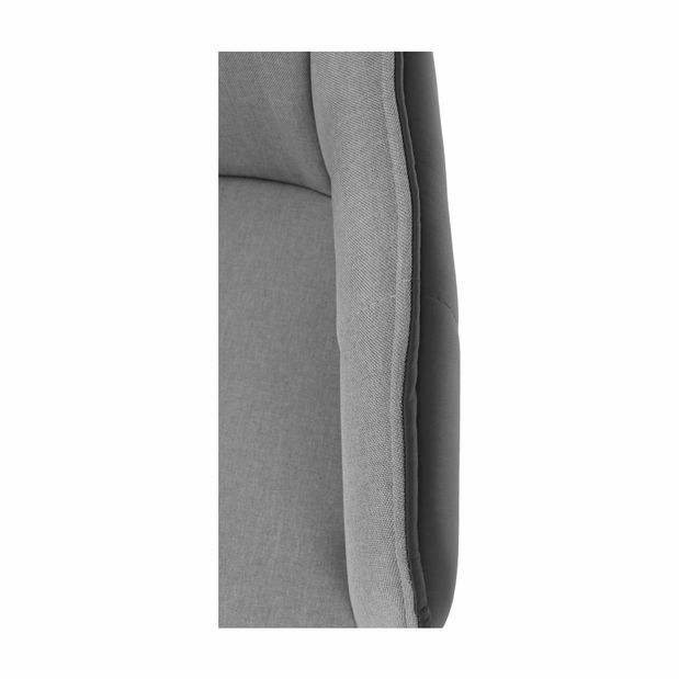 Křeslo Talisman (šedá + tmavě šedá + černá)