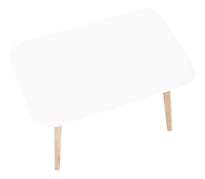 Jídelní stůl Calvin (pro 4 osoby) (bílá)