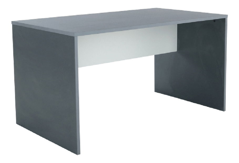 Psací stůl Hamila NEW TYP 11 (grafit + bílá)