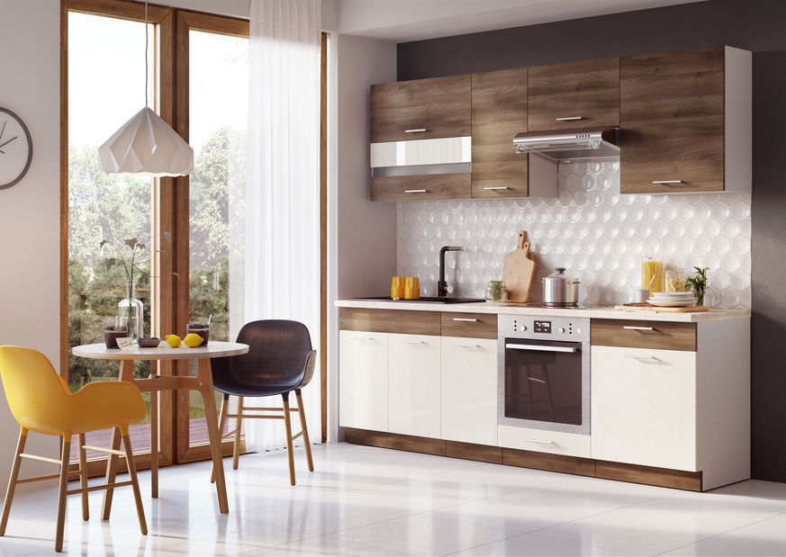 Kuchyň Maira 240 cm (akácie)