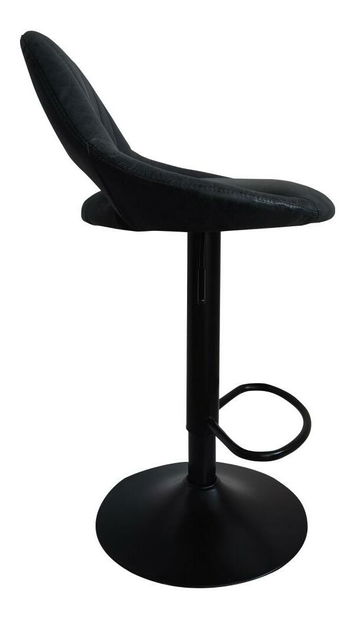 Barová židle Losarr (černá)