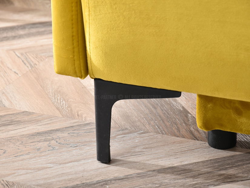 Pohovka dvousedačka Mastil (černá)