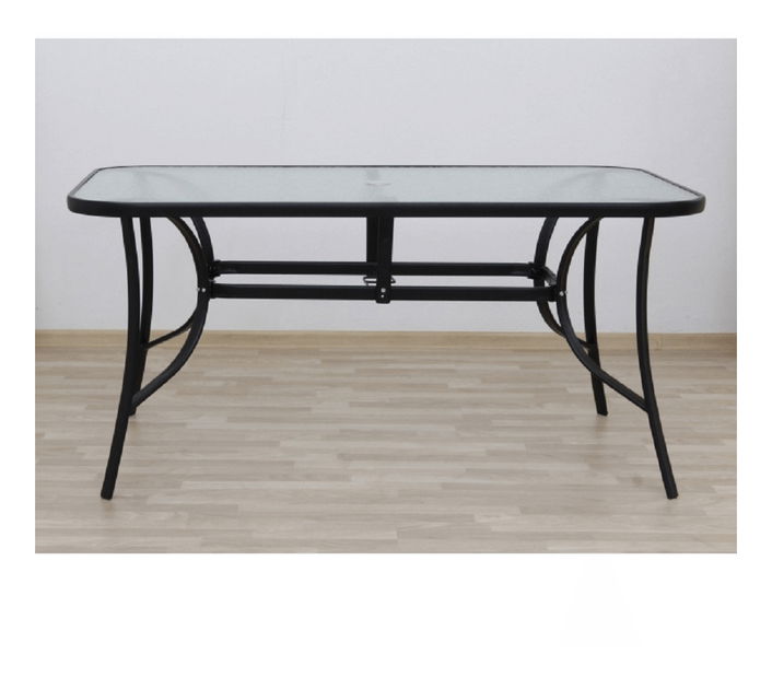 Zahradní stůl Pannal (černá) *výprodej