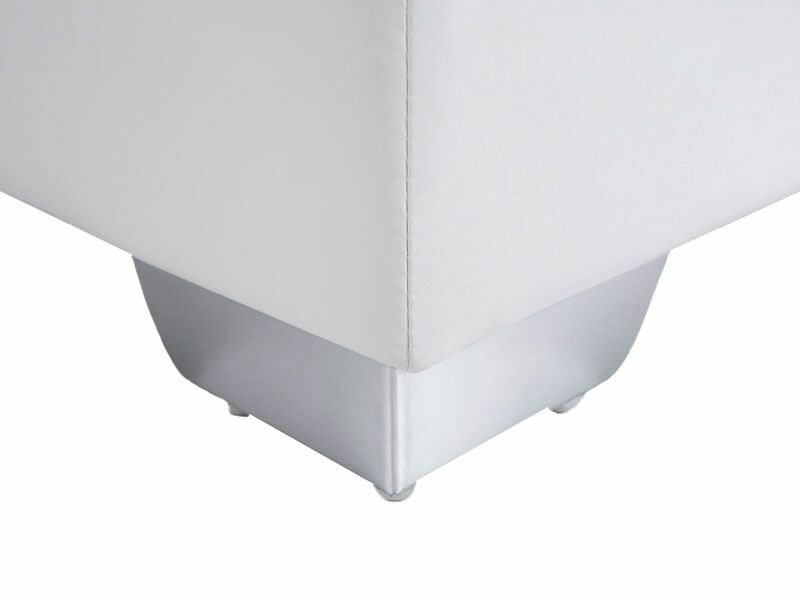 Boxspring postel 140 cm PREMIER (s matracemi) (bílá)