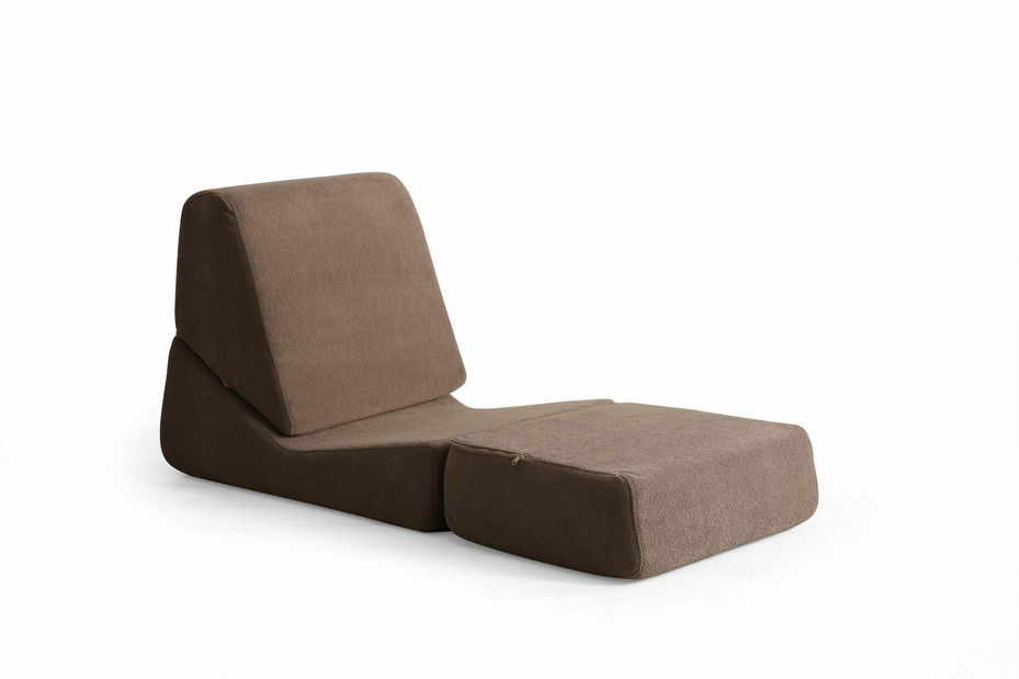 Křeslo Oringina (hnědá)