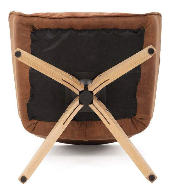 Jídelní židle Hicimos (hnědá)