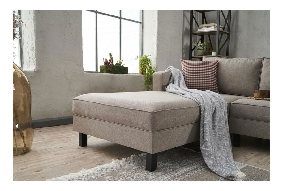 Rohová sedačka Kalen 1 (L) (krémová)