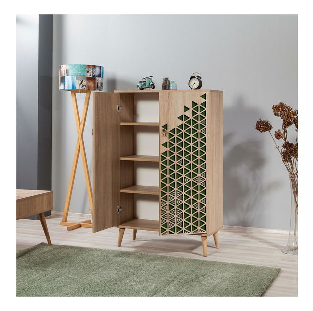 Skříňka Multibox 121 (dub sonoma)