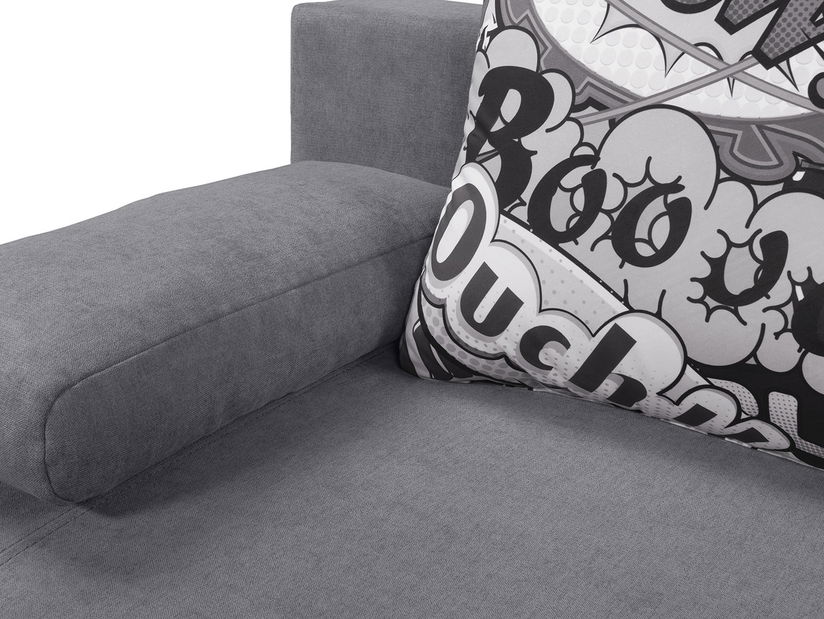 Pohovka BRW Kinga III Lux 3DL (šedá)