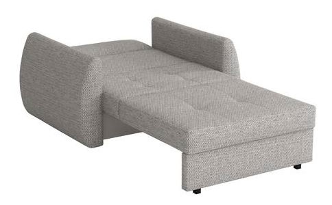 Rozkládací křeslo Carivia Art I (světlohnědá) (s úl. prostorem)