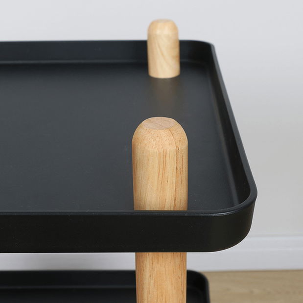 Příruční stolek Proty (černá)