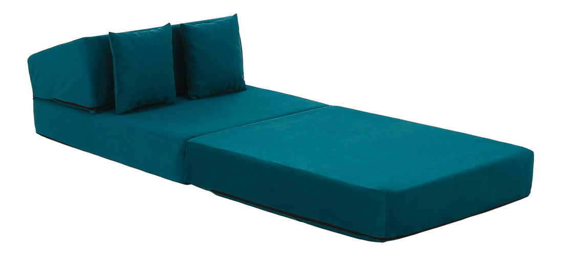 Rozkládací křeslo Plantearan (petrolejová)