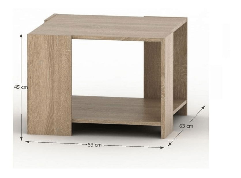 Konferenční stolek Asista AS 026 dub sonoma