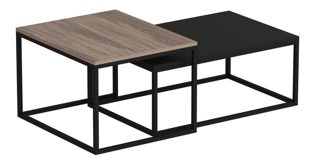 Set 2ks. konferenčních stolků Lajka (čierna)