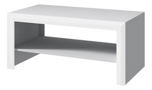 Konferenční stolek Wanetta (bílá lesklá)