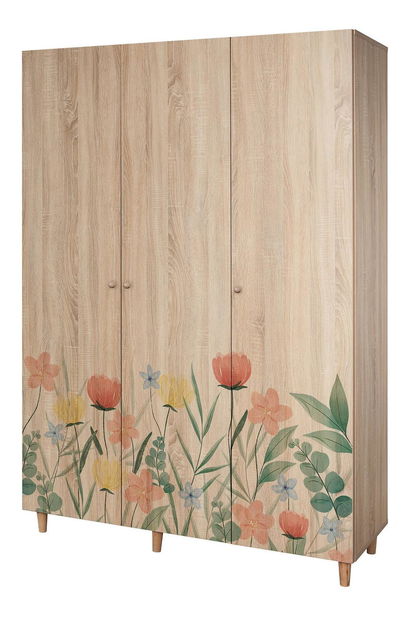 Šatní skříň Leila 915 (dub sonoma)