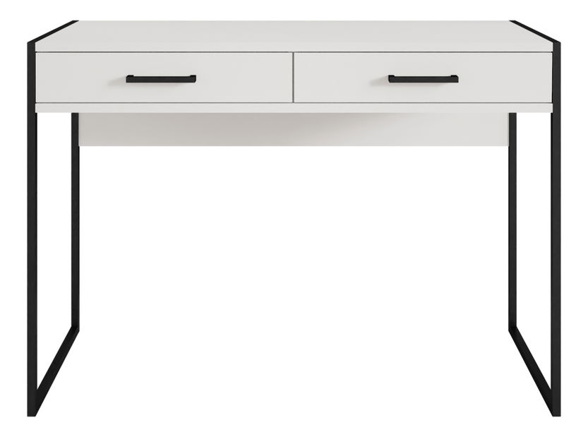 Toaletní stolek Lotos (bílá + černá)